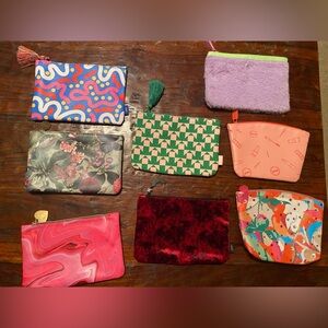 Set of 8 Ipsy bags